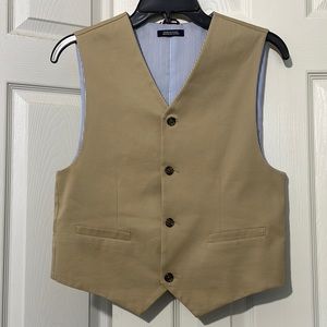 Tommy Hilfiger boys khaki vest